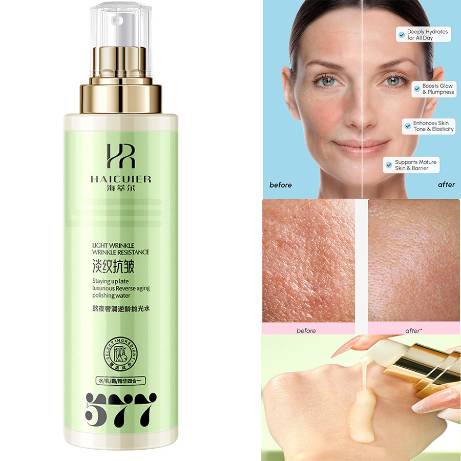 Luxury Glow Skincare - Tónico Facial Antienvejecimiento de 400 ml,
