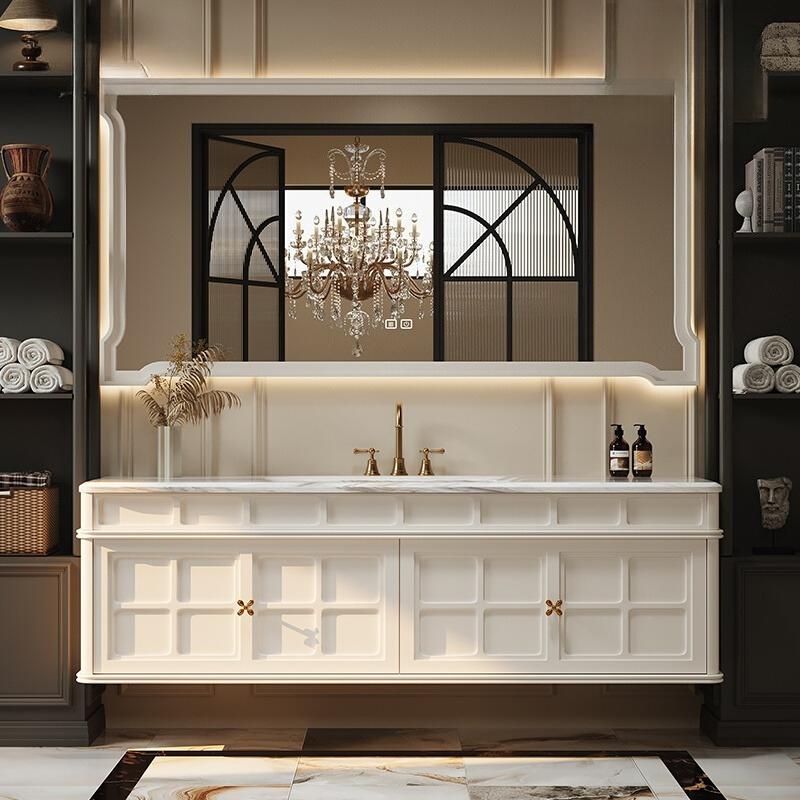 Luxury Skin Care - Gabinete de baño Retro francés, decoraciones,