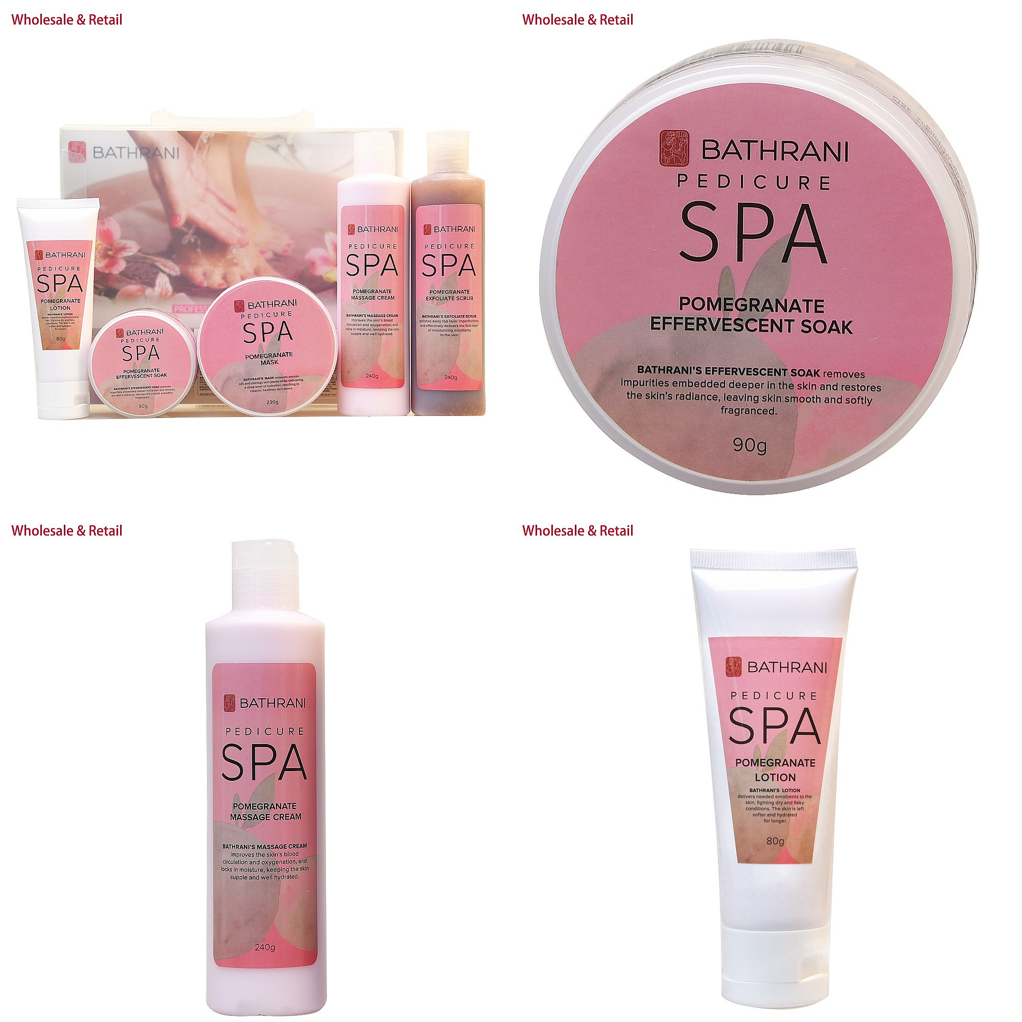 Luxury Skin Care - Kit de Pedicura Spa, Sistema de