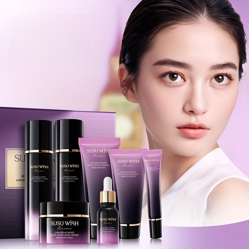 Luxury Skincare Gifts - Lujoso y elegante set de nueve