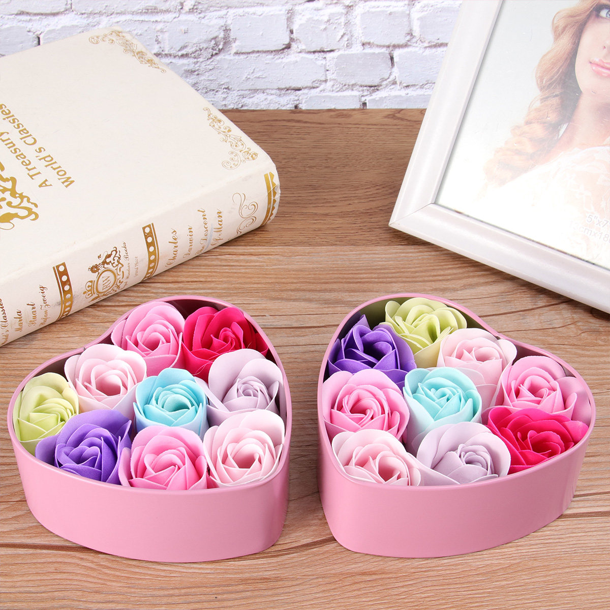 Jabón de Rosas en Caja de Meta - Luxury Skincare Gifts reseña y precio