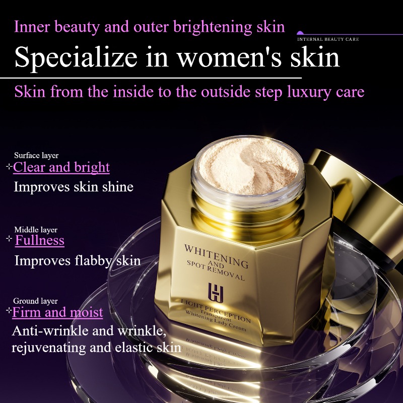 Crema Facial iluminadora de ni - Luxury Glow Skincare reseña y precio