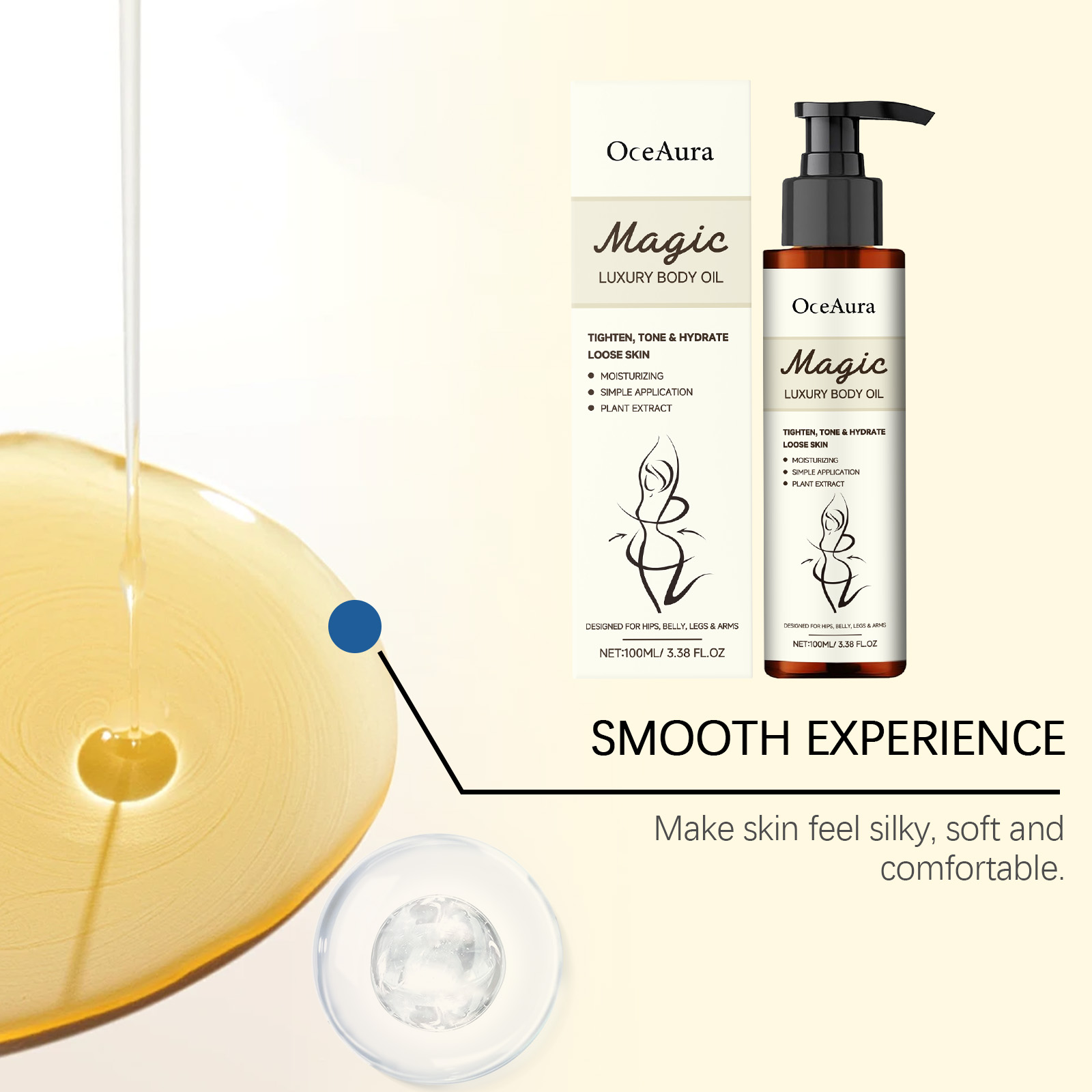 Aceite Corporal de Lujo Magic  - Luxury Skin Care reseña y precio