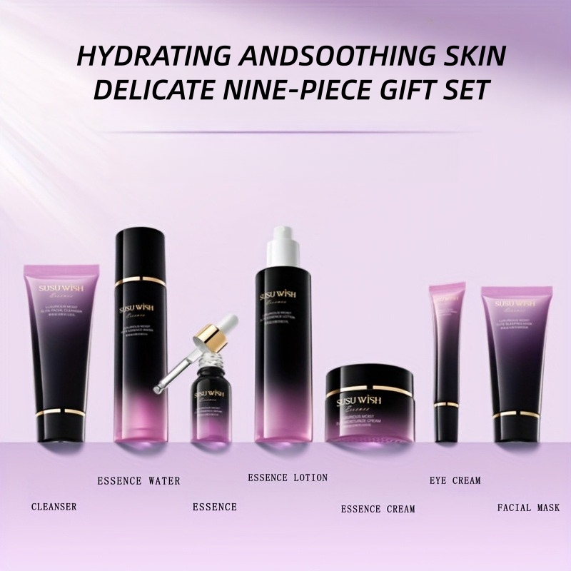 Lujoso y elegante set de nueve - Luxury Skincare Gifts reseña y precio