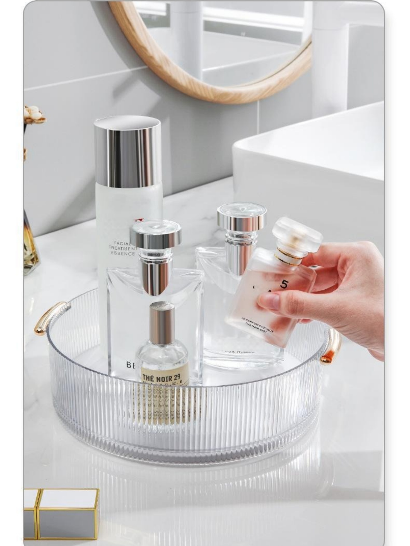 Bandeja de almacenamiento de m - Luxury Skincare Gifts reseña y precio