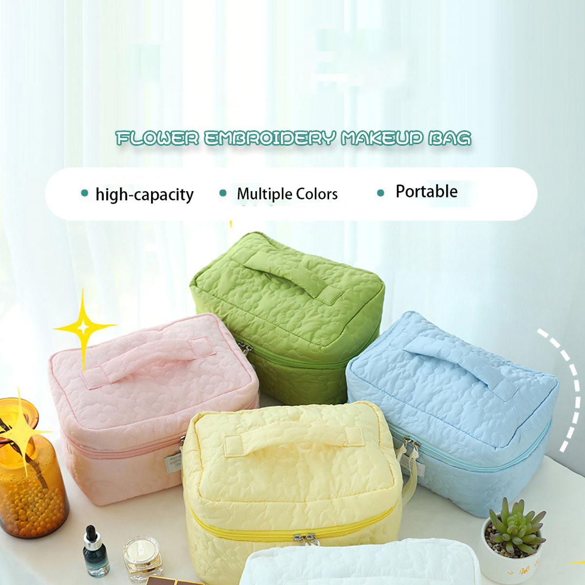 Bolsa de maquillaje de Color c - Luxury Skincare Packaging reseña y precio