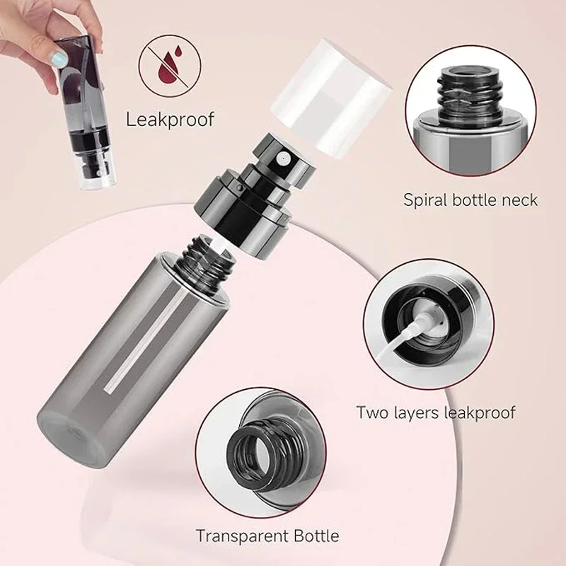 Mini botellas pulverizadoras d - Luxury Skincare Packaging reseña y precio
