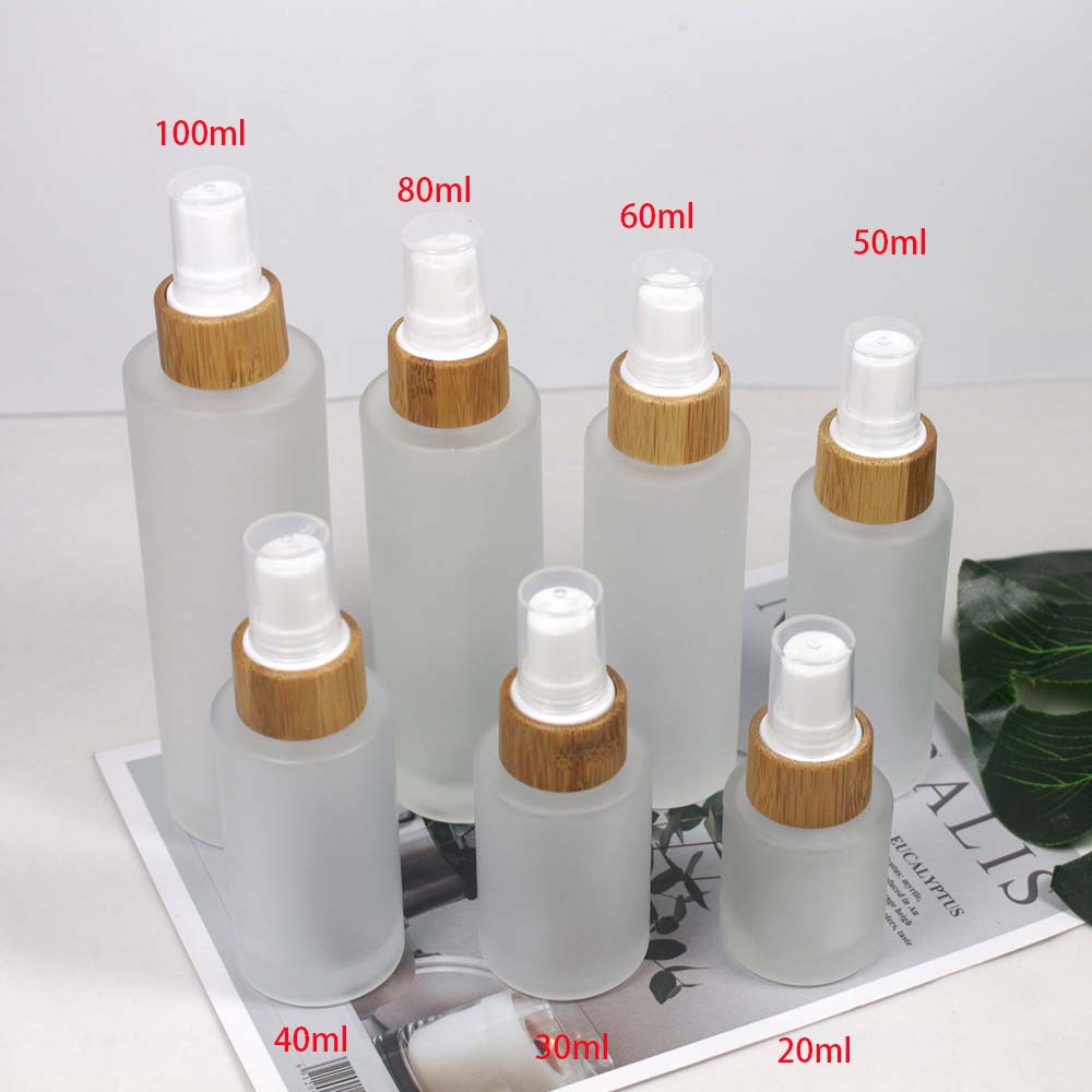 Botella de Perfume de bambú Na - Luxury Skincare Packaging reseña y precio