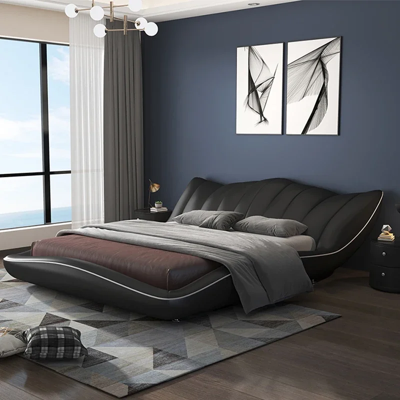 Cama doble de diseño Sun Black - Luxury Skincare Japanese reseña y precio