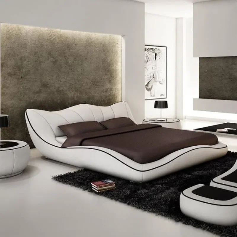 Cama doble de diseño Sun Black - Luxury Skincare Japanese reseña y precio
